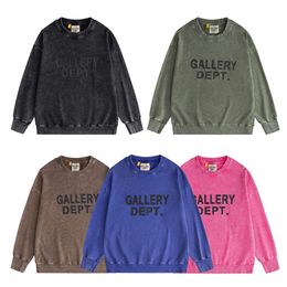Designer Galleryes t Shirt Deptts Tshirt Mens Fashion Sweaters T-shirts Classic Letter Printing Small Brand Hoodie High Street Unisex Loose VYBYN2KG