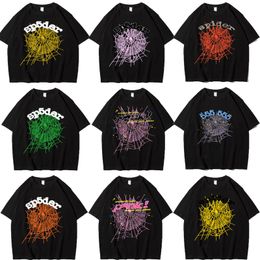 Designer Sp5der Hoodie Young Thug T-shirt Hip Hop Men's and Women's Hoodie High Quality Printed Spider Powder Pullover 555555 European Size xs-xxl