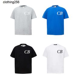 T-Shirts Cole Buxton Letter Slogan CB Loose Short sleeved American Street Fashion Brand Hip Hop Mens and Womens T-shirts