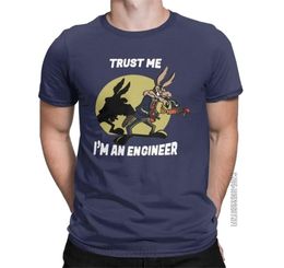 Trust Me Im An Engineer T Shirt For Men Pure Cotton Vintage TShirt Round Neck Engineering Tees Classic Clothes Plus Size 2203258158978