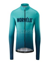 New Style Morvelo 2020 Mens Cycling Jerseys long sleeve Shirt Bicycle Cycling Quickdry Moutain Bike Clothing Breathable2250424