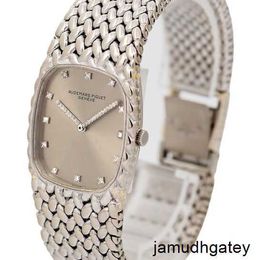 AP Wrist Watch Automatic Watch Top Wristwatch 18k Platinum Scale with Diamond Set Fashion Manual Mechanical Watch Luxury Watch Swiss Watch Highend 5XRF