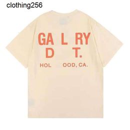 galery dept Mens T-shirts Designer Galleryes t Shirt Angel Brand Net Red Retro Galerys Hoodie Depts Men and Women Short-sleeved Galilee 11