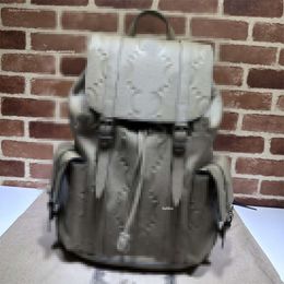 Бренд 10A 1:1 Дизайнерская сумка мужская женская сумка модный бренд Back Pack сумка 625770 Кремово-серая кожа Бестиарий Тигры Кошелек дизайнерские женские сумки-рюкзаки Кошельки высшего качества
