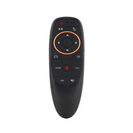 Pc Remote Controls G10G10S Voice Control Air Mouse With Usb 24Ghz Wireless 6 Axis Gyroscope Microphone Ir For Android Tv Drop Delivery Otpru