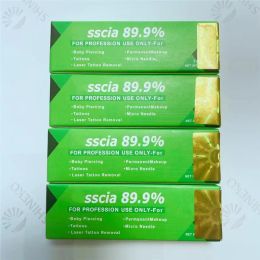 accesories 2023 New HighQuality Green Sscia 89.9% Tattoo Cream Before Permanent Makeup Microblading Eyebrow Lips Body Skin 10g