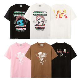 23Ss Designer Of Galleries Fashion T Shirts Mens Womens Tees Brand Short Sleeve Hip Hop Streetwear Tops Clothing Clothes D-16 Size Xs-Xl Bawei963