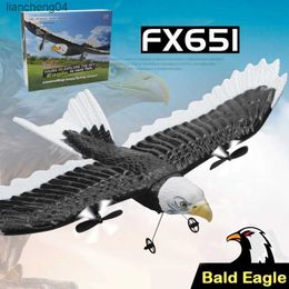 Electric/RC Aircraft RC Plane Wingspan Eagle Aircraft Fighter 2.4G Radio Control Remote Control Hobby Glider Airplane Foam Boys Toys for Children