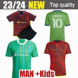 2023 Seattle Sounders FC SOCCER JERSEYS away purple 22 23 Roldan Ruidiaz Lodeiro Montero MORRIS camisetas de futbol DELEM football shirts MAILLOTS FOOT