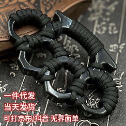 Defence Legal Defensive Clasp, And Self Rescue Vehicle Window Breaker Fist Set, Umbrella Rope, Hand Brace, Linglong Finger Tiger 416086