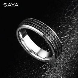 Rings 2023 New Rings For Men Fashion High Hardness Temperament Senior Finger Single Trend Business,Engraving,Free Shipping