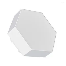 Night Lights Smart Hexagonal Wall Lamp Colour Changing Ambient Light Touch-Sensitive Geometric Creative Remote Control For Room