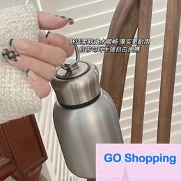 Quatily Shuangli Same German Little Chubby Stainless Steel Handle Vacuum Mug Portable Compact Big Belly Cups Wholesale