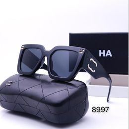 Designer 0772 8997 óculos de sol feminino vintage oval óculos de sol série carta