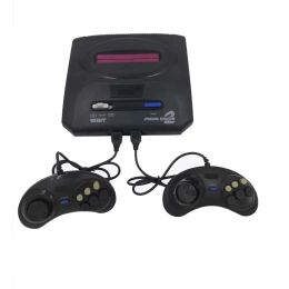 Players New Retro 16 bits MD home video game console card double game console with wired gamepad EU plug