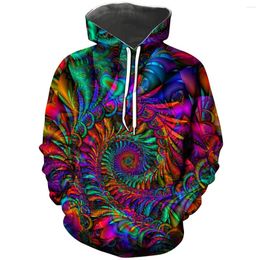 Men's Hoodies Autumn And Winter Unisex Cool 3D Upgrade Quality Pullover Novelty Print Sweatshirt With Front Pocket