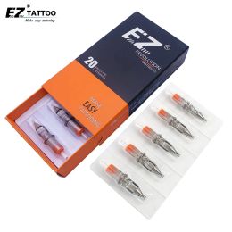 Needles EZ Revolution Cartridge Tattoo Needles Round Shader #12 0.35mm Long Taper 3.5mm for Cartridge Tattoo Machines Grips 20 pcs /lot