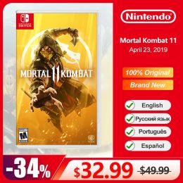 Offerte Mortal Kombat 11 Offerte giochi per Nintendo Switch Genere di combattimento di carte da gioco fisico originale ufficiale al 100% per Switch OLED Lite