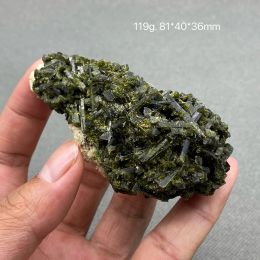 Pendants 100% Natural Brazilian Green Tourmaline Rough Crystal Gemstone Specimen
