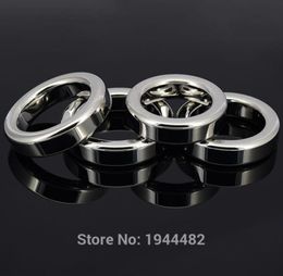 Penis Erection Enhancer Prolong Delay Stainless Steel Cock Rings Metal Cockring Penis Delay Ring For Men Sex Toys Bondage Male Bal9333490