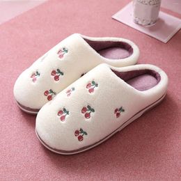 Slippers Women Winter Home Cartoon Nonslip Soft Warm House Spa Indoor Bedroom Cute Plush