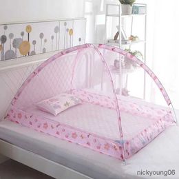 Crib Netting Bottomless Childrens Mosquito Net Bed Net Baby Dome Free Installation Portable Folding Baby Bed Children Mosquito Net Tent