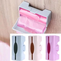 Storage Bottles Wall-Mounted Garbage Bag Finishing Box Kitchen Plastic Extraction Organizer Container