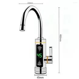 Bathroom Sink Faucets G1/2" External 360 Degree Thread Instant Water Heater Faucet Tankless Heaters Deck-mounted Kitchen Tap 3000W 220V