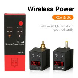 Supply New Wireless Mini Tattoo Power Supply RCA&DC Interface Adjustable Voltage 8 Hours Working Time Light Weight And Easy To Use