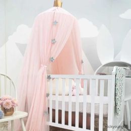 Crib Netting Baby Room Mosquito Net Bed Hanging Kids Tent Baby Bed Crib Canopy Tulle Curtains for Bedroom Play House Tent for Kids Room Decor