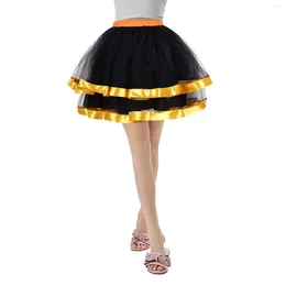 Stage Wear Women Christmas Dance Party Tulle Skirt Holiday Costume TuTu Ballet Skirts Korean Fashion Kawaii Japanese