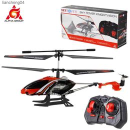 Electric/RC Aircraft SKY ROVER KnightVision RC Infrared Stealthy Helicopter 3 Channels 6-Way Gyro-Balanced Remote Control Dron Toys For Kids Gifts