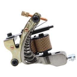 Guns Hot Sale Cast Iron Tattoo Machine 10 Wraps Coils Handmade Tattoo Gun For Liner Shader Tattoo Accessories