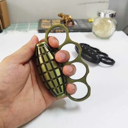 Fist Self Martial Defense Arts Prop: Melon Four Buckle Tiger Finger Set Ring Survival Equipment: Hand Brace 540728