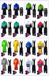 2020 New Ineos Team Summer Cycling Jersey Bib Shorts Set Men Bike Outfits Breathable Bicycle Short Sleeve Suit Racing Clothing Y207002947
