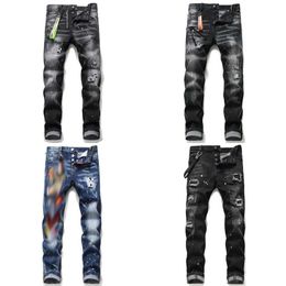 mens denim jeans Italy style bike motorcycle rock jean blue black purple ripped jeans pants best version skinny broken