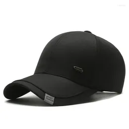 Ball Caps Fashion Baseball For Men Soild Color Dad Hat Simple Mens Hiphop Cap Cotton Bone Snapback Hats Male Trucker Kpop Running