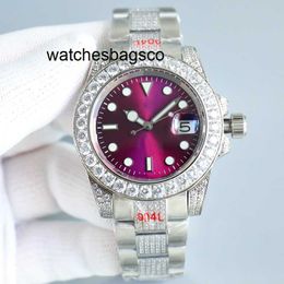 Mens Watch Clean Watch Mens Diamond Designer Automatic Mechanical Sapphire 42mm with Diamond-studded Steel Bracelet Women