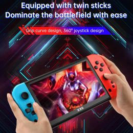 Players X80 Retro Handheld Game Player Builtin 20000+ Classic Games 7inch TFT Screen Portable Video Game Console HD TV Output Kids Gift