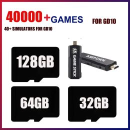 Players SD Card for Retro Video 4K Game Stick GD10 4K Game Stick Game console memory card 32GB 64GB 128GB for 4K AMPOWN Game Stick TF