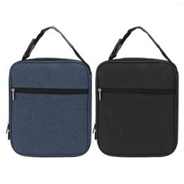 Storage Bags Bento Bag Leakproof Lining Insulated Lunch 6L Capacity Oxford Fabric Cold Thermal Insulation Smoothing Zipper For Beach