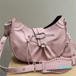 2024 new handbags crossbody bags Luxury designer bag women Motorcycle handbag womens Fashion classic solid color purses