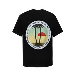 Coconut Trees T-Shirt Man Designer Man Fashion Tree Coconuts T-Shirt Letter Printing Short Sleeve Coconut Trees Shirt For Men Women High 1541