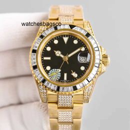 Mens Watch Clean for Top Designer Mens Diamond Watch 40mm 116759 Cal2836 Fully Automatic Mechanical Movement 904l Fine Steel