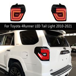 Car Taillight Assembly Streamer Turn Signal Indicator For Toyota 4Runner LED Tail Light 10-21 Brake Reverse Parking Running Lights