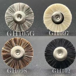 &equipments 144pcs 22mm Abrasive Brushes 2.35mm Shank Jewellery Polishing Wheel foredom Dremel rotary Tool Accessories grinding tools