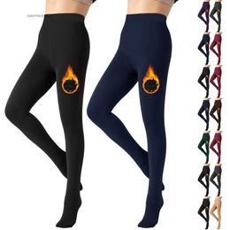 Women's Pants Capris Business Pants for Women Fleece Lined Leggings Women Winter Warm Thick Tights Thermal Velvet Pants Control Premise Studio PantsL2402