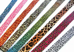 20PCS Animal leopard print Lanyard for Keychains Neck Strap lanyards Card ID Badge Holder Key Chain KeyCHAIN Holders Hang Rope Keyrings Accessories 45CM 2024