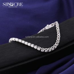 Certification Gift Minimalist S925 Sterling Silver Sinocre Moissanite Clasp Custom Jewelry Vvs Pendant Diamond