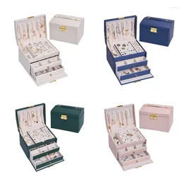 Jewelry Pouches Women's Box Storage Portable Travel For C